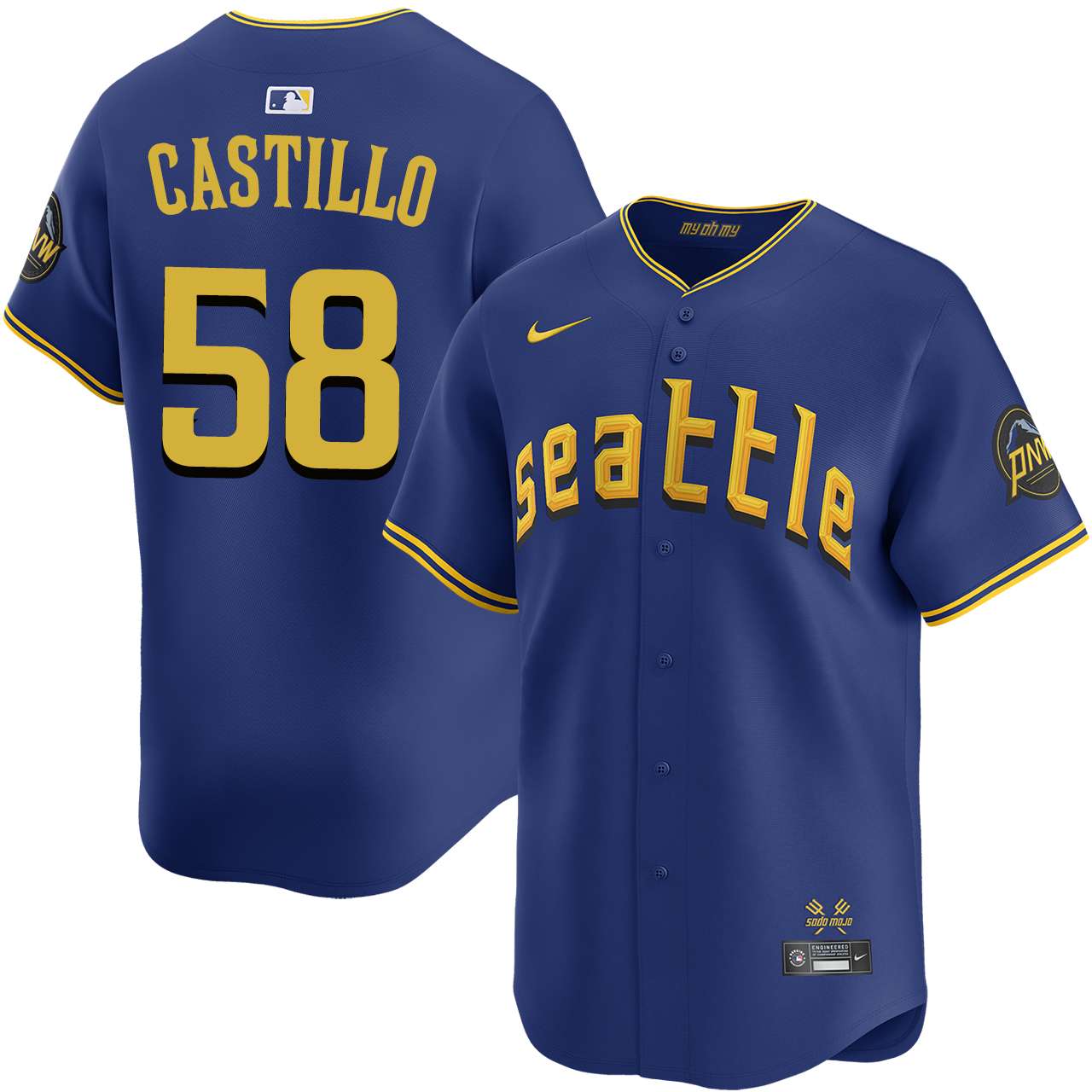 Luis Castillo Seattle Mariners City Connect Limited Jersey by NIKE