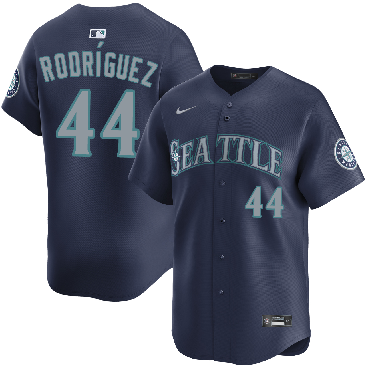 Julio Rodríguez Seattle Mariners Road Limited Jersey by NIKE