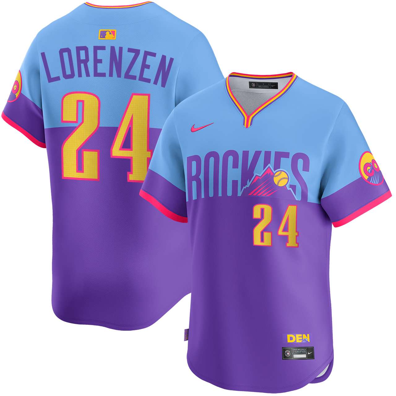 Michael Lorenzen Colorado Rockies City Connect Limited Jersey by