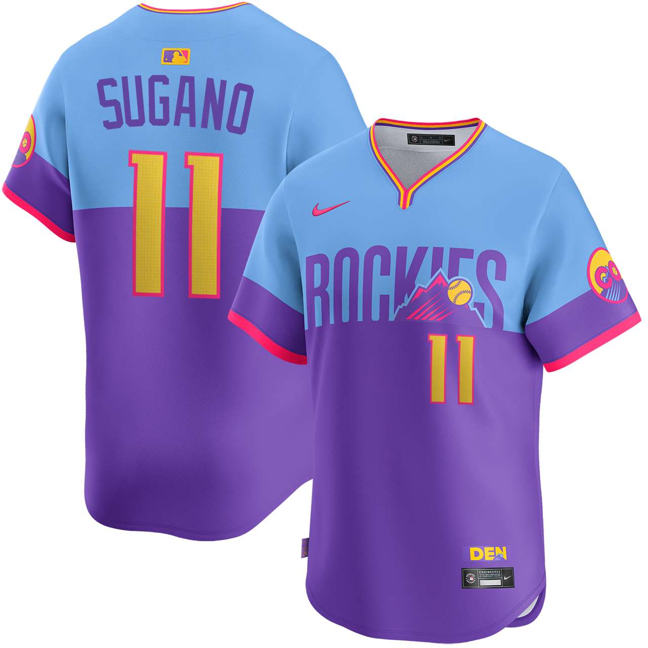 Tomoyuki Sugano Colorado Rockies City Connect Limited Jersey by
