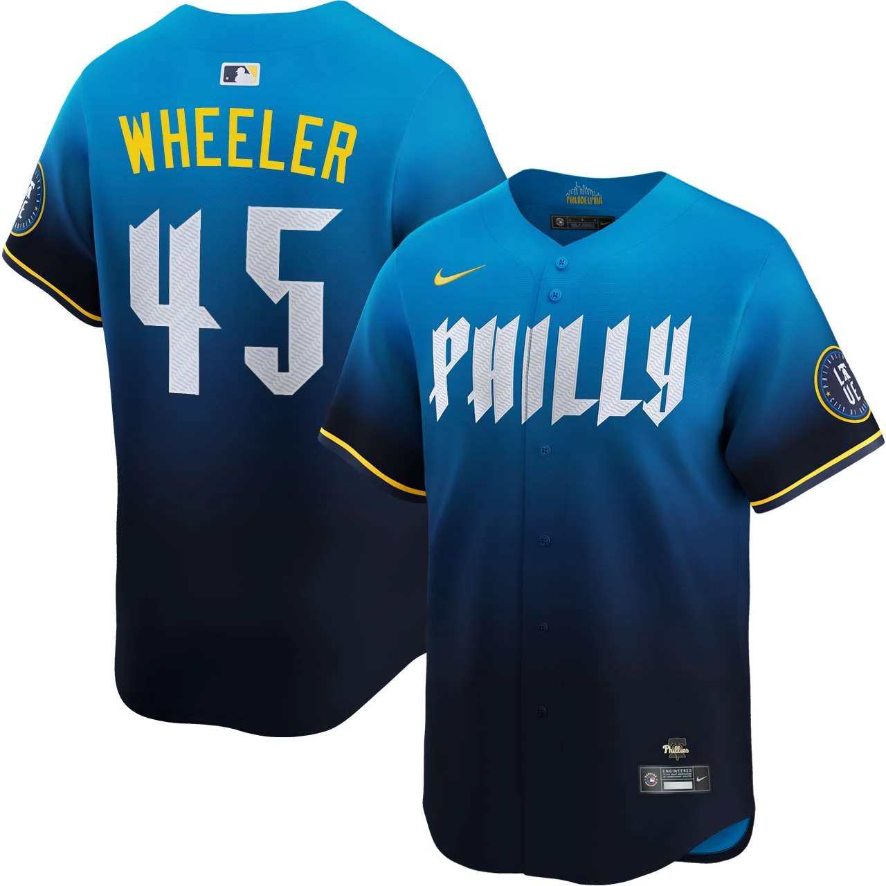 Nike Phillies ユニフォーム　XL Zack Wheeler Philadelphia Phillies City Connect Limited Jersey by