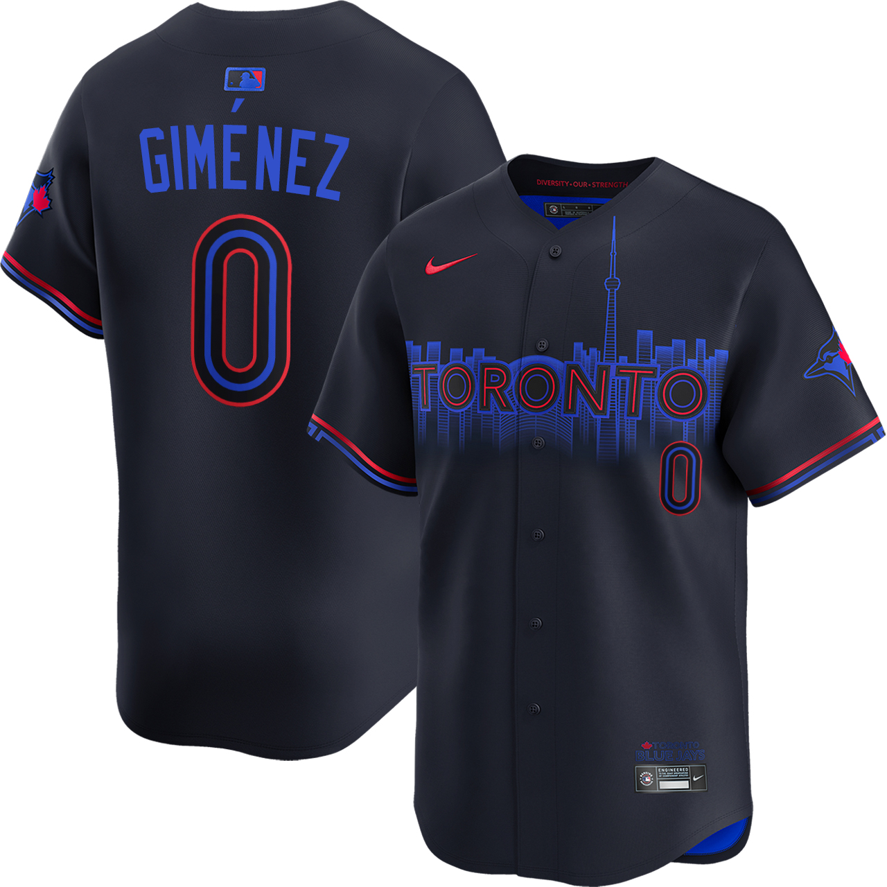 Andrés Giménez Toronto Blue Jays City Connect Limited Jersey by