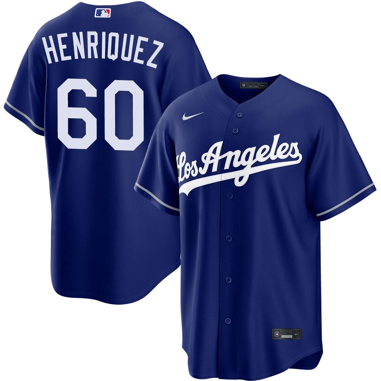 Edgardo Henriquez Los Angeles Dodgers 2026 Alternate Royal Jersey