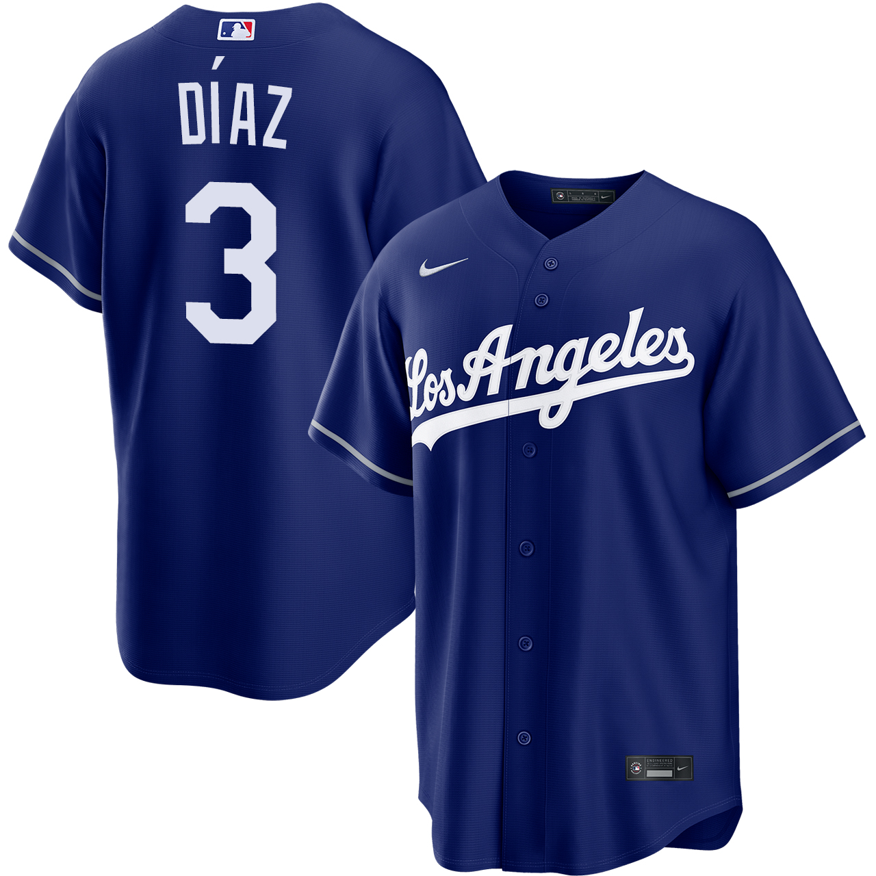 Edwin Díaz Los Angeles Dodgers 2026 Alternate Royal Jersey by NIKE