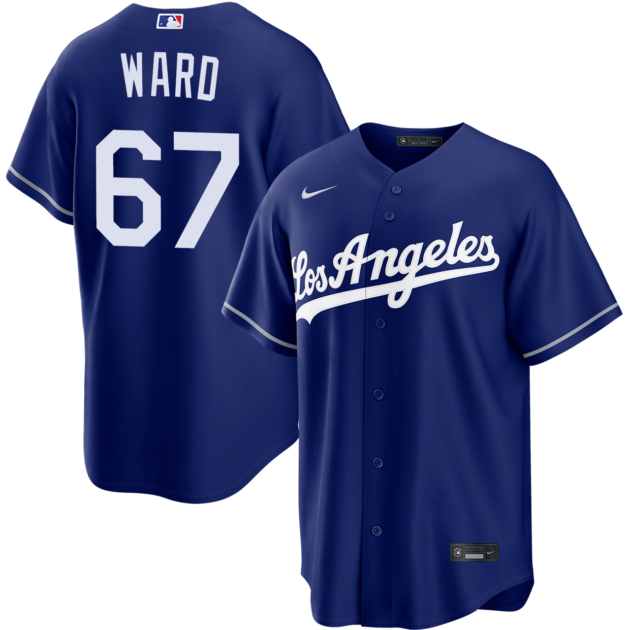 Ryan Ward Los Angeles Dodgers 2026 Alternate Royal Jersey by NIKE