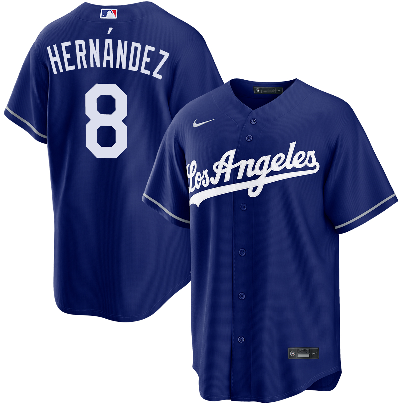 Kiké Hernández Los Angeles Dodgers 2026 Alternate Royal Jersey by
