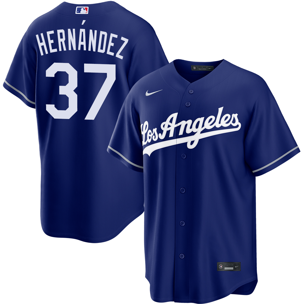 Nike MLB Dodgers 31 ユニフォーム　② Teoscar Hernández Los Angeles Dodgers 2026 Alternate Royal Jersey
