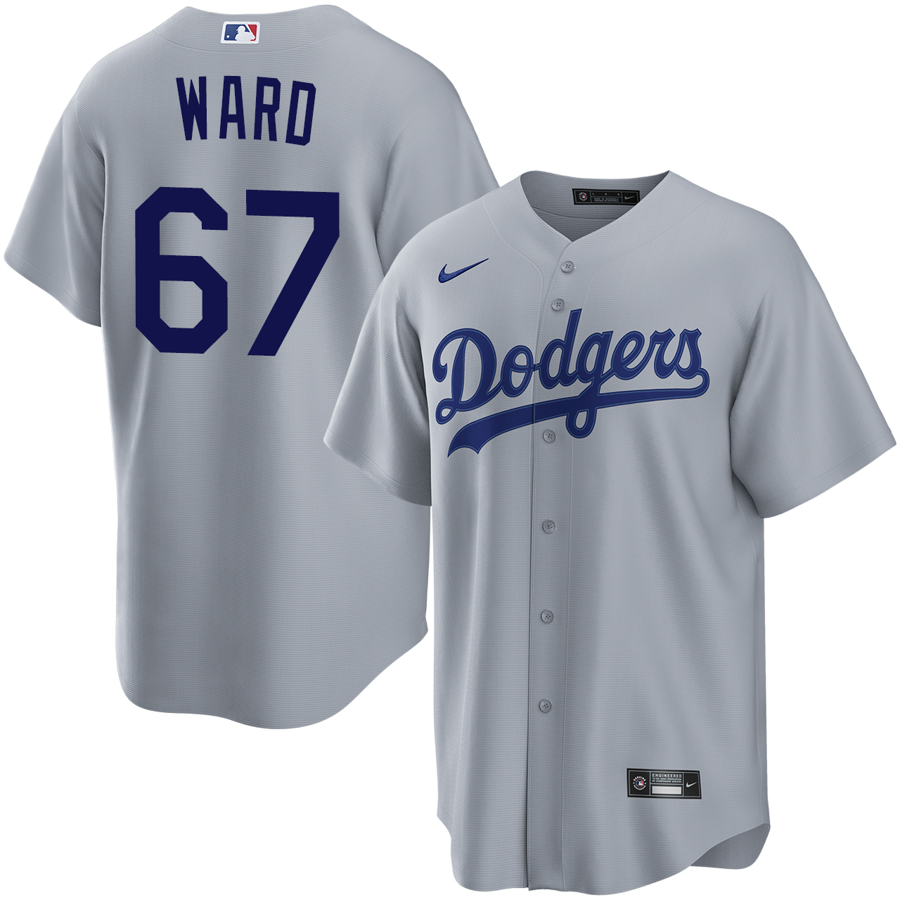 Ryan Ward Los Angeles Dodgers 2026 Road Jersey by NIKE® | Official
