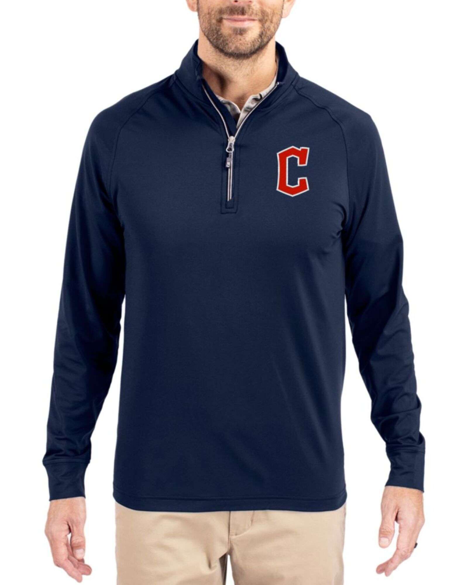 Cleveland Guardians Navy Blue Cleveland Guardians1 Adapt Soft Knit