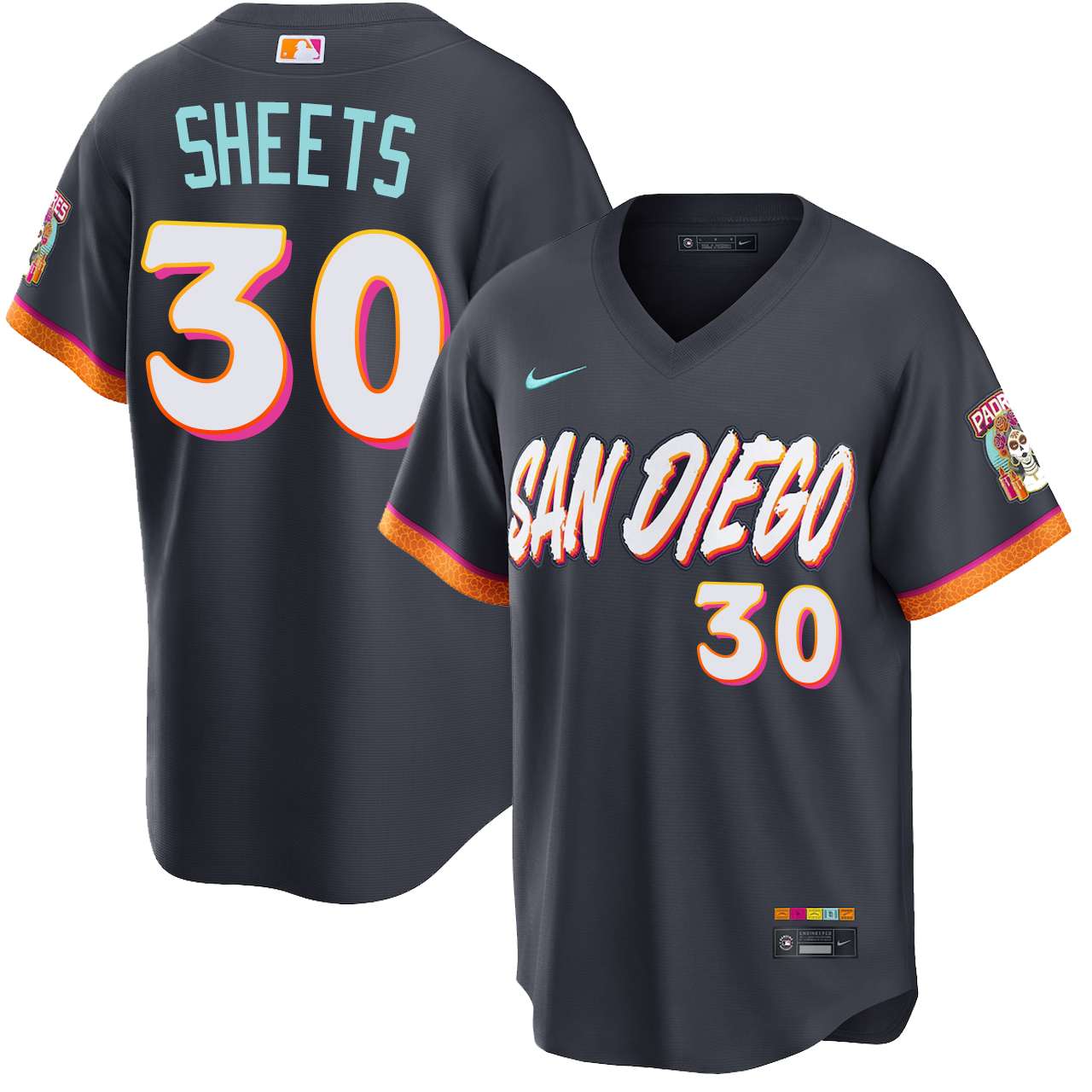 Gavin Sheets San Diego Padres City Connect Stadium Jersey by NIKE
