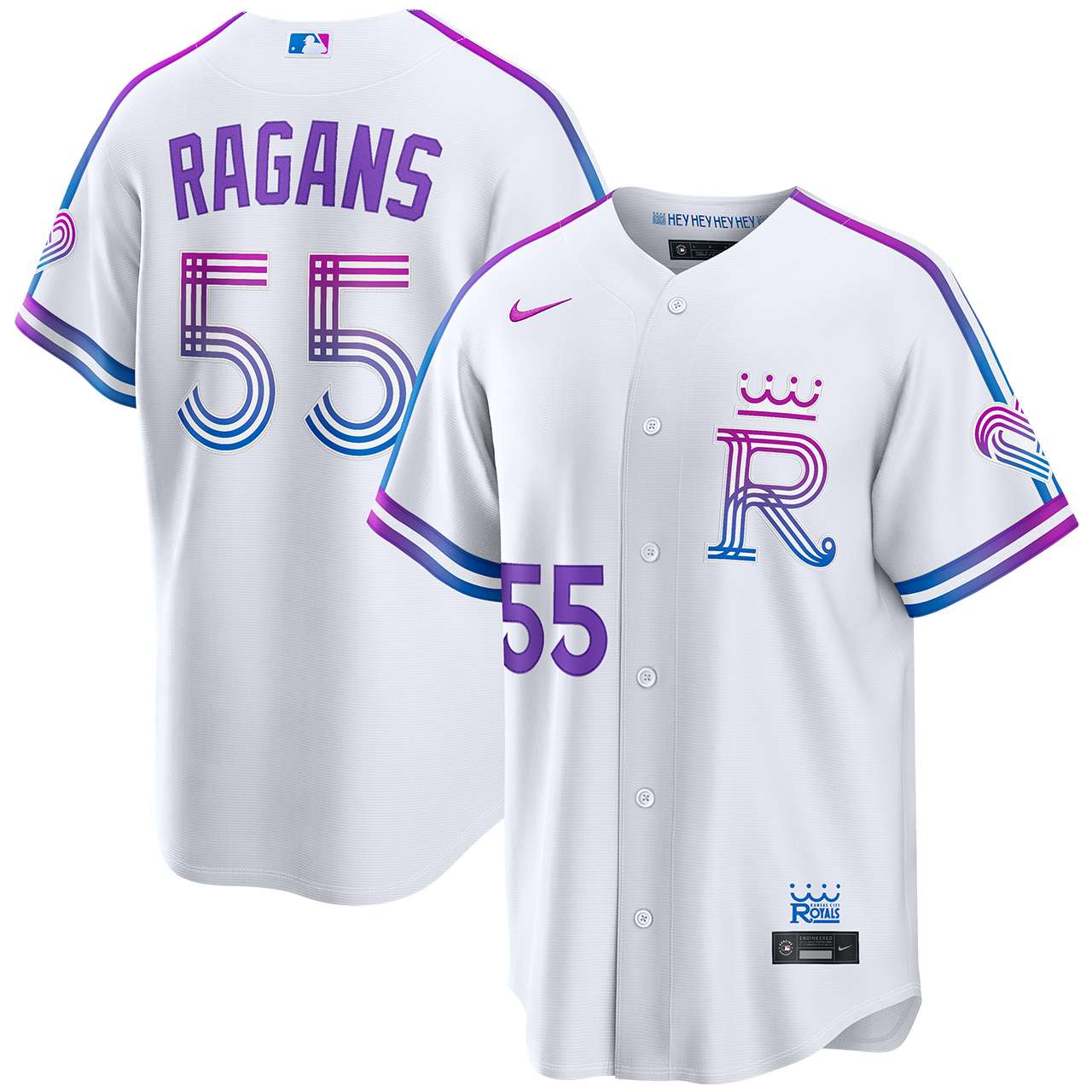 Cole Ragans Kansas City Royals White 2026 City Connect Jersey by