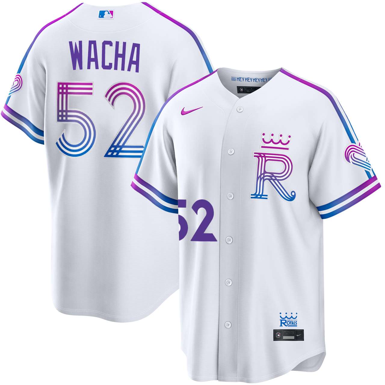 Michael Wacha Kansas City Royals White 2026 City Connect Jersey by