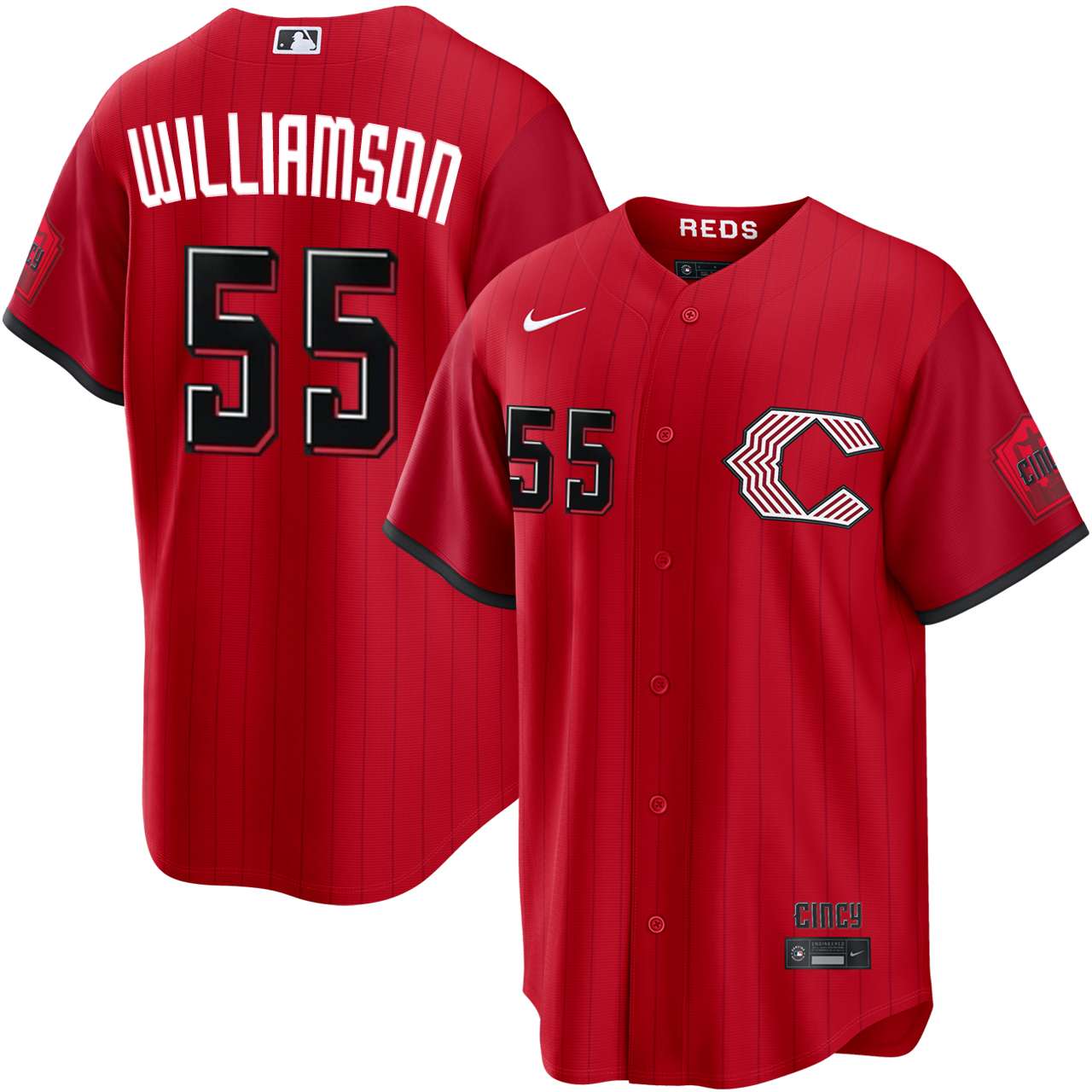Brandon Williamson Cincinnati Reds Red 2026 City Connect Limited