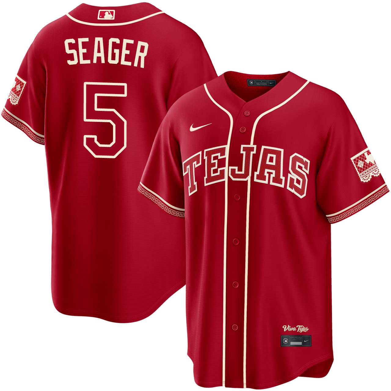 Corey Seager Texas Rangers Red 2026 City Connect Jersey by NIKE