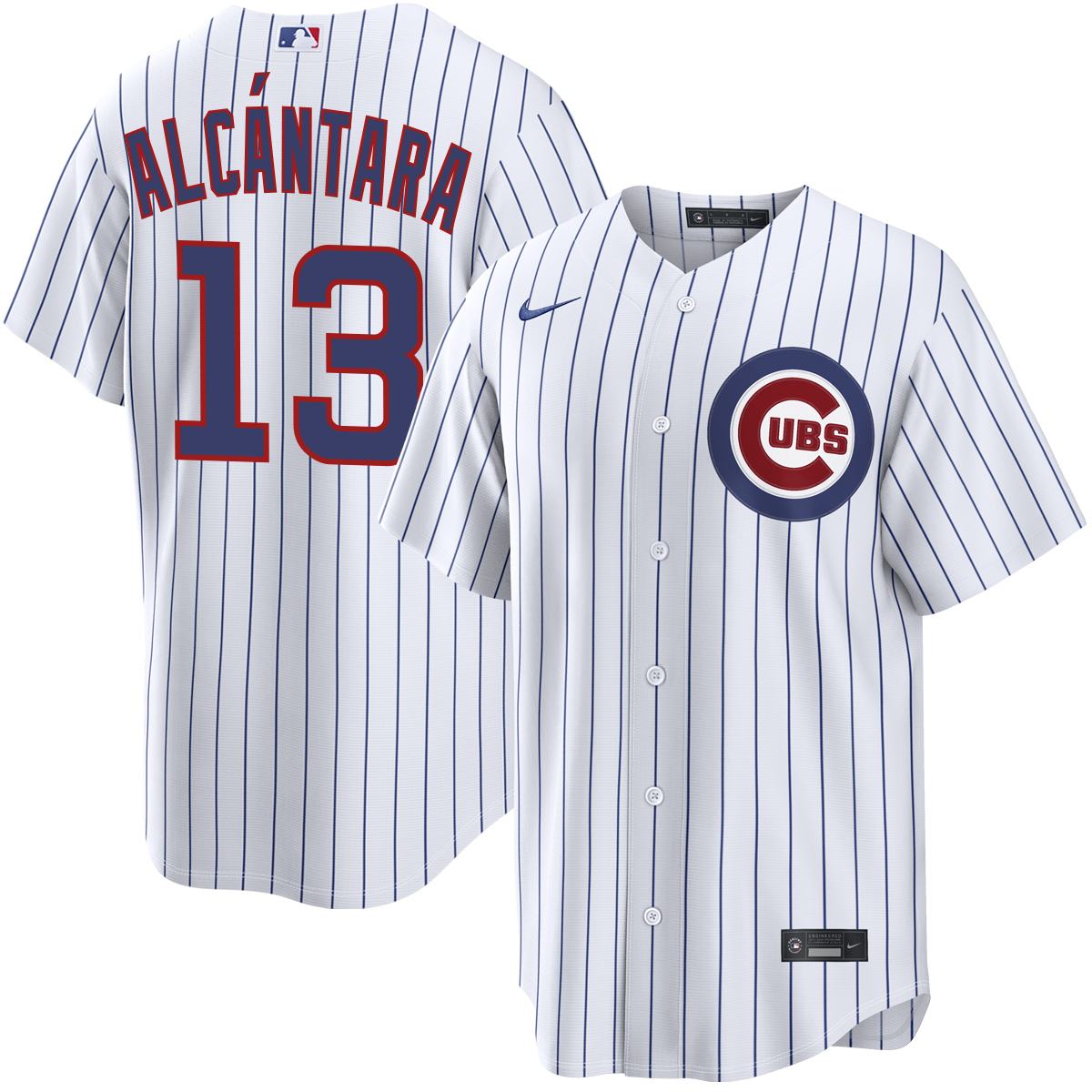 Kevin Alcántara Chicago Cubs Home Jersey by NIKE® | Official MLB®