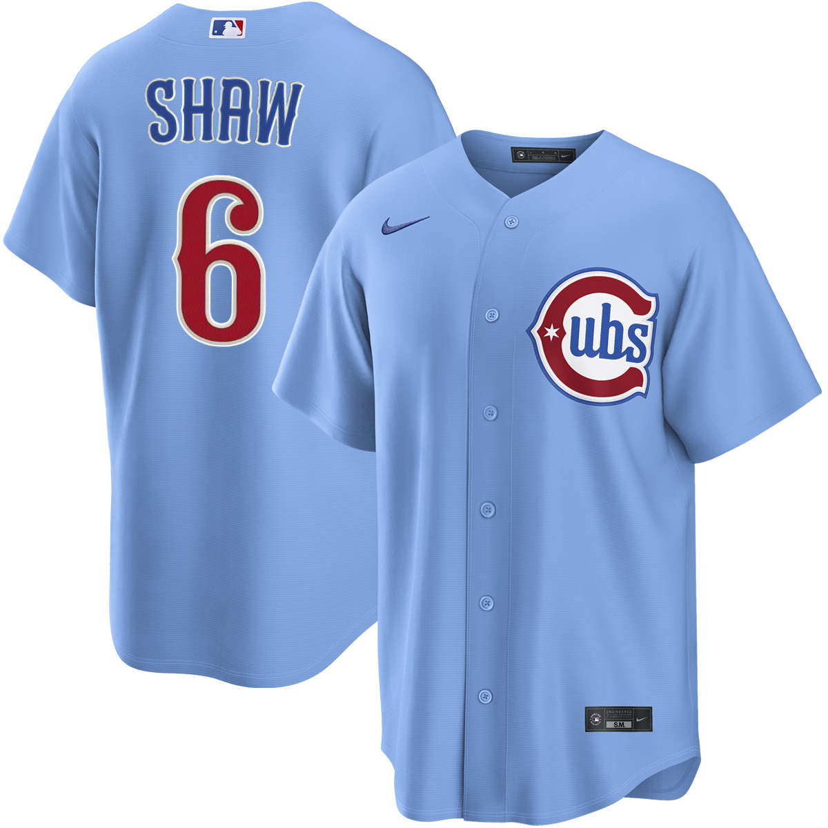 Matt Shaw Chicago Cubs Alternate Blues Jersey by NIKE® | Official MLB®