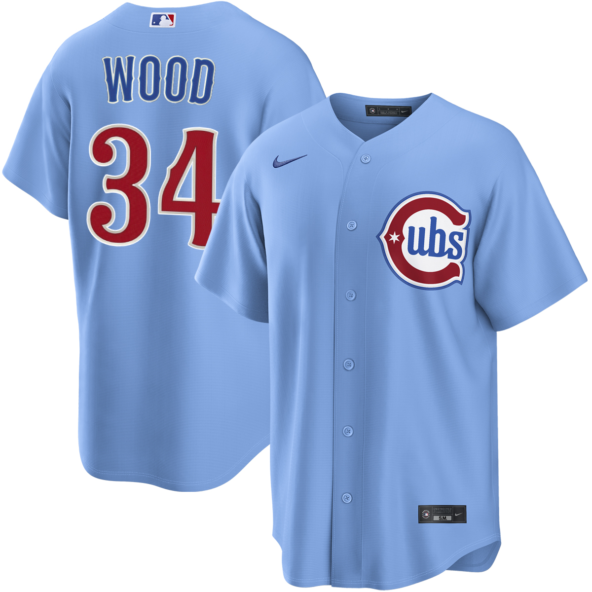 Kerry Wood Chicago Cubs Alternate Blues Jersey by NIKE® | Official