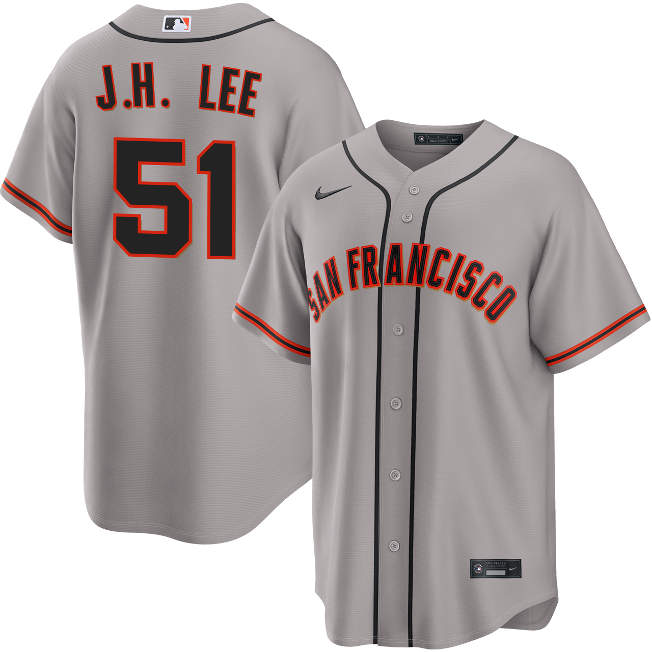Jung Hoo Lee San Francisco Giants Road Jersey by NIKE® | Official MLB®