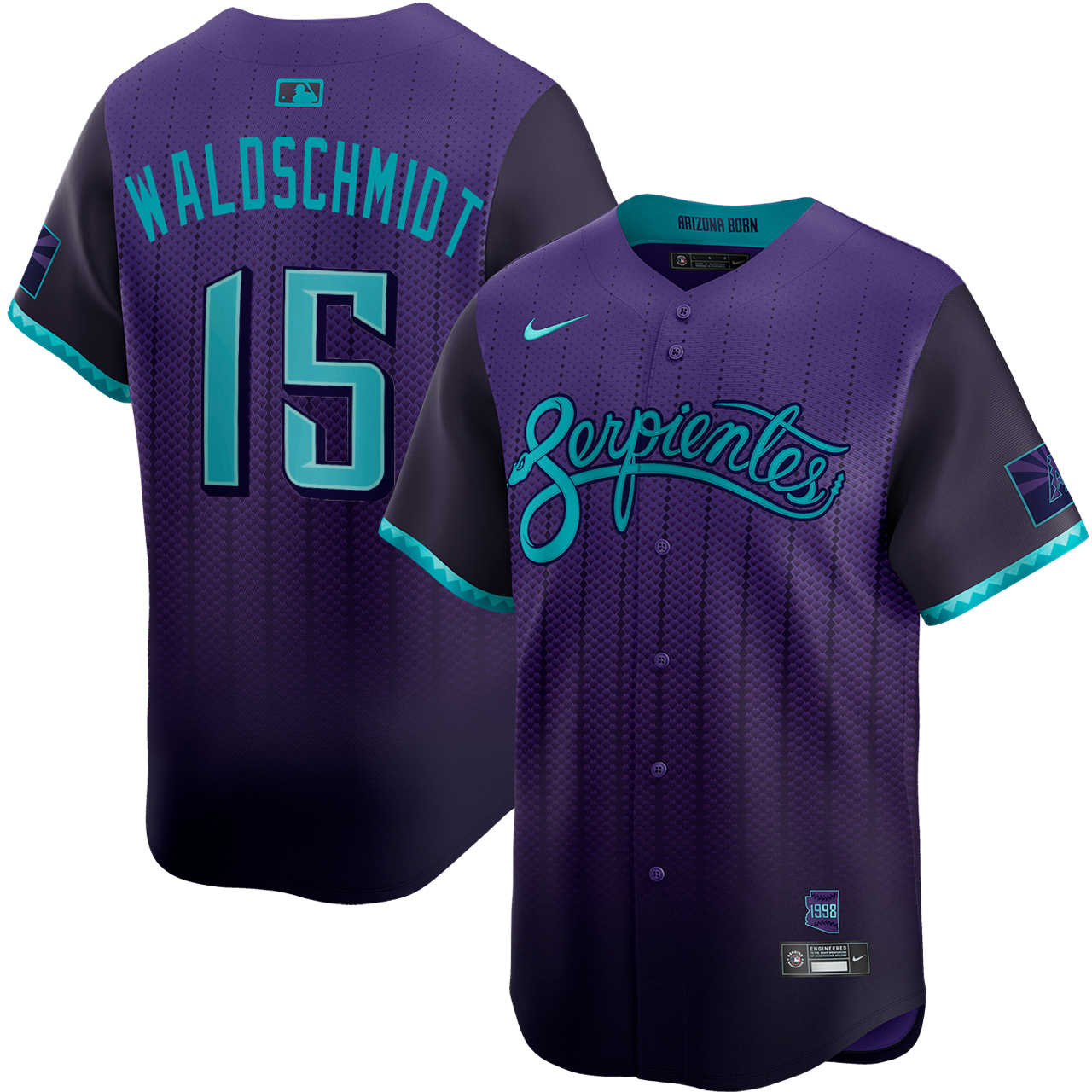 ★DOTOUT SPIN JERSEY 【美品!!】 Ryan Waldschmidt Arizona Diamondbacks City Connect Limited Jersey