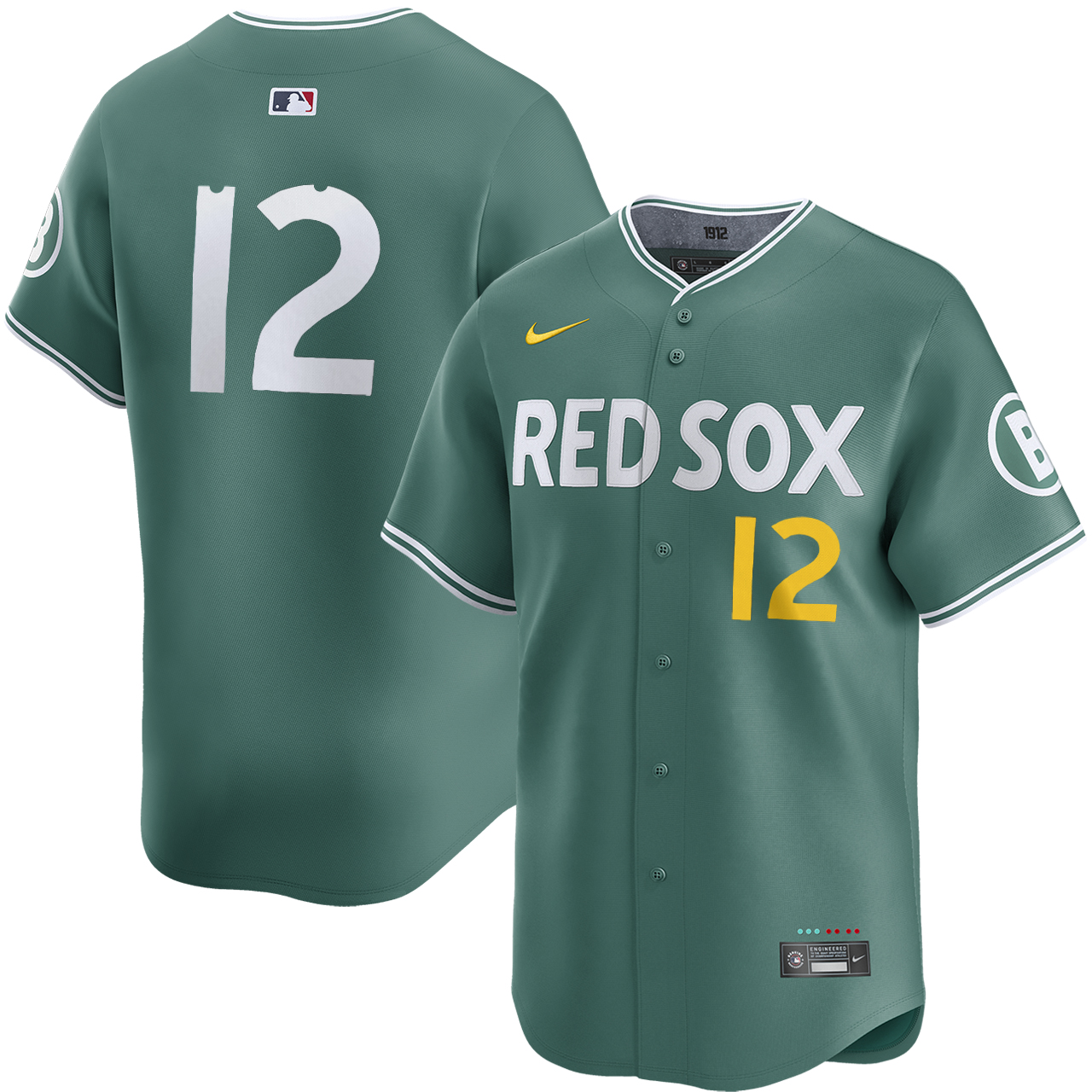 BoTT ボット フットボール 緑 サッカーシャツ ジャージ L 新品 未使用 Connor Wong Boston Red Sox Green City Connect Limited Jersey by