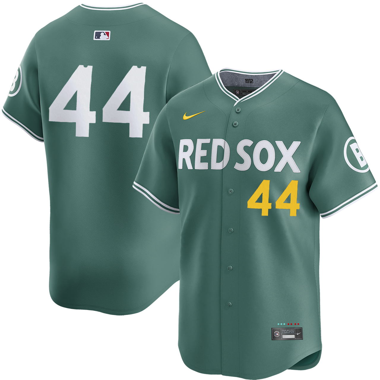 アスレチックユニフォームオーセンティック　バリー・ジト Aroldis Chapman Boston Red Sox Green City Connect Limited Jersey