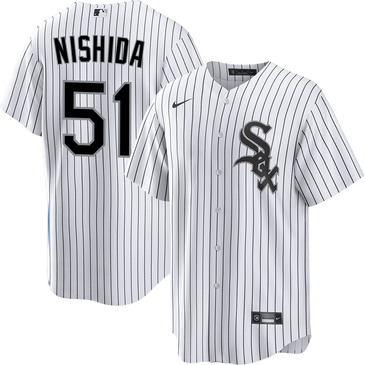 Rikuu Nishida Chicago White Sox Home Jersey by NIKE® | Official MLB®