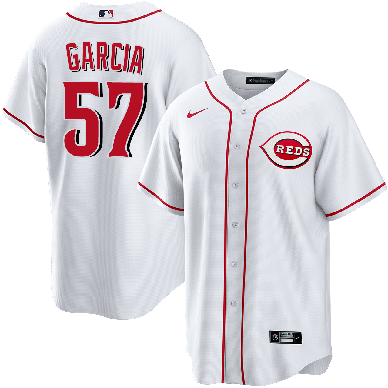 NIKE　レンジャーズ 99/01 ホーム ユニフォーム L Julian Garcia Cincinnati Reds Home Jersey by NIKE® | Official MLB®