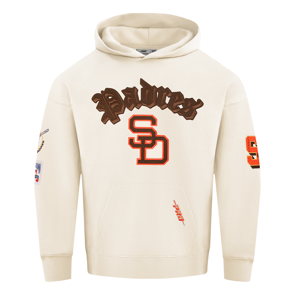 San Diego Padres Eggshell Best Of Pullover Hoodie by Pro Standard