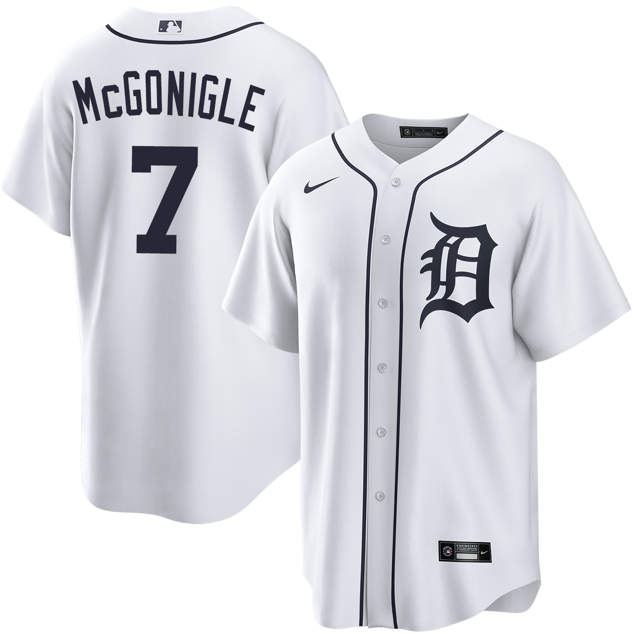 Kevin McGonigle Detroit Tigers Home Jersey by NIKE® | Official MLB®