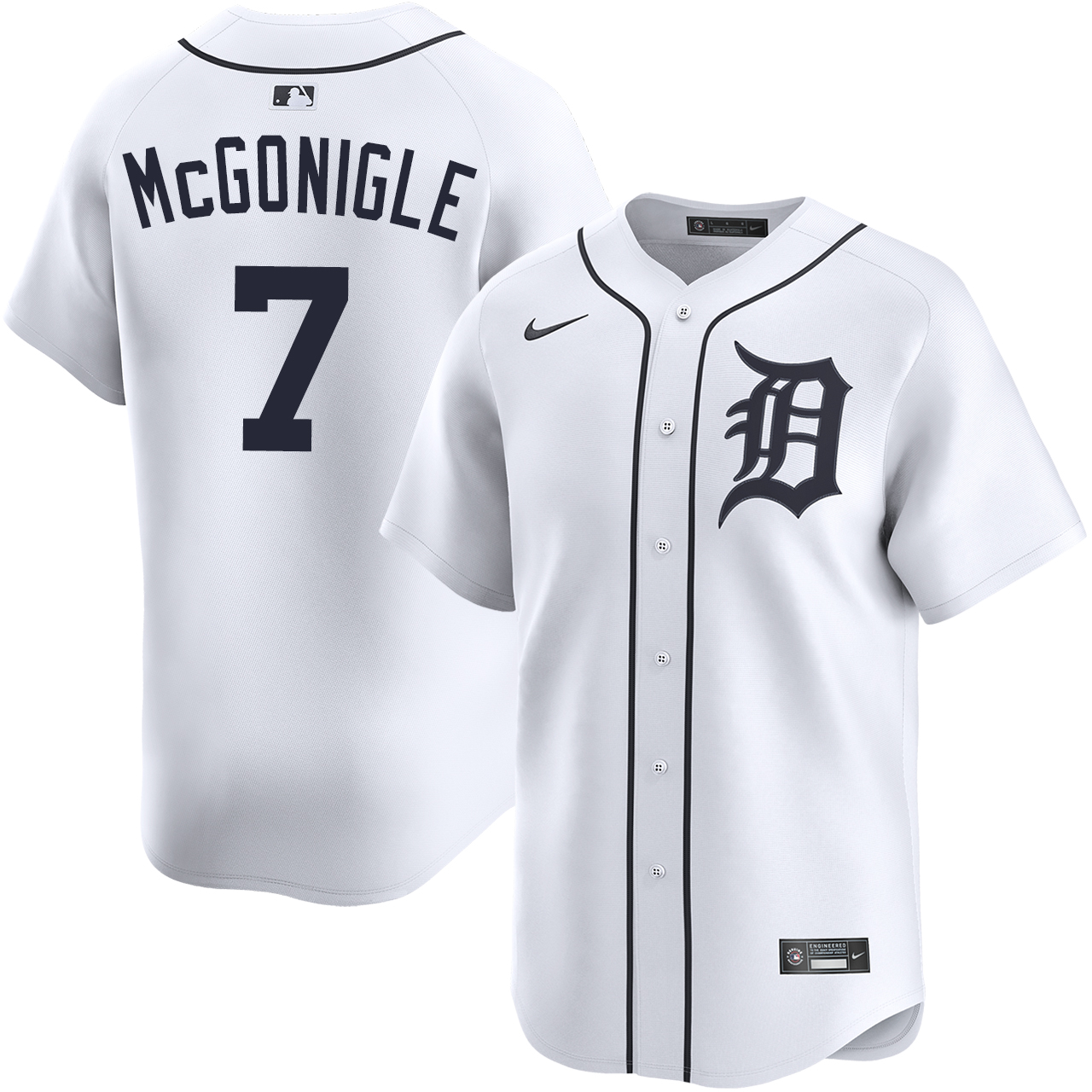 Tigers ユニフォーム M Kevin McGonigle Detroit Tigers Home Limited Jersey by NIKE