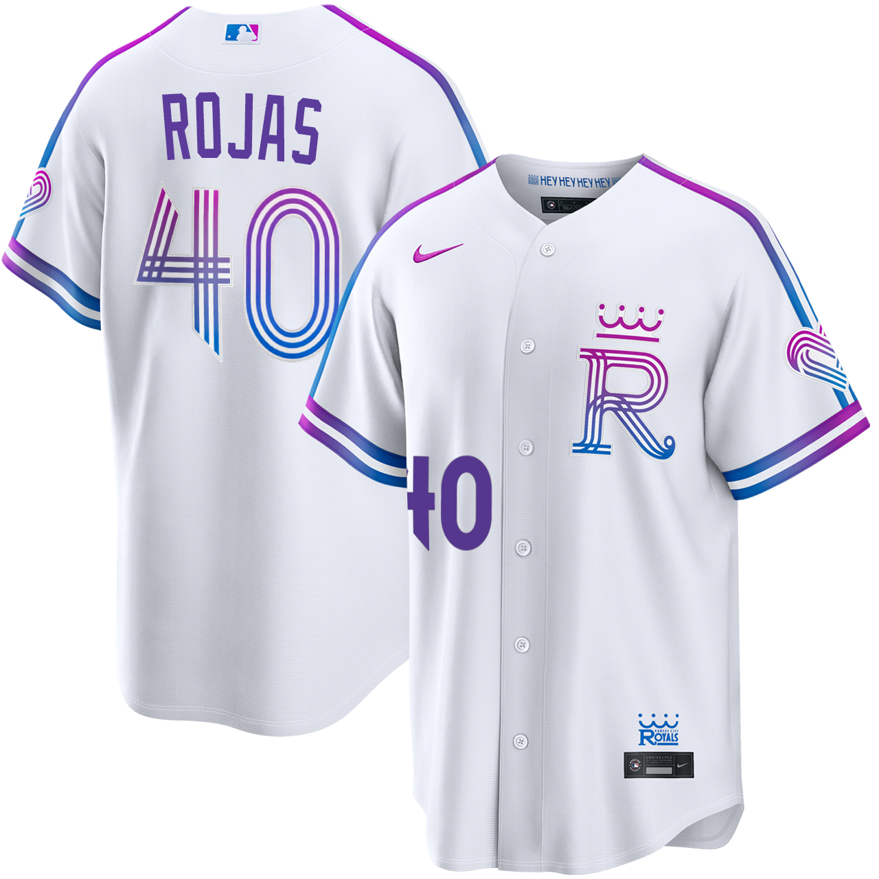 Josh Rojas Kansas City Royals White 2026 City Connect Jersey by
