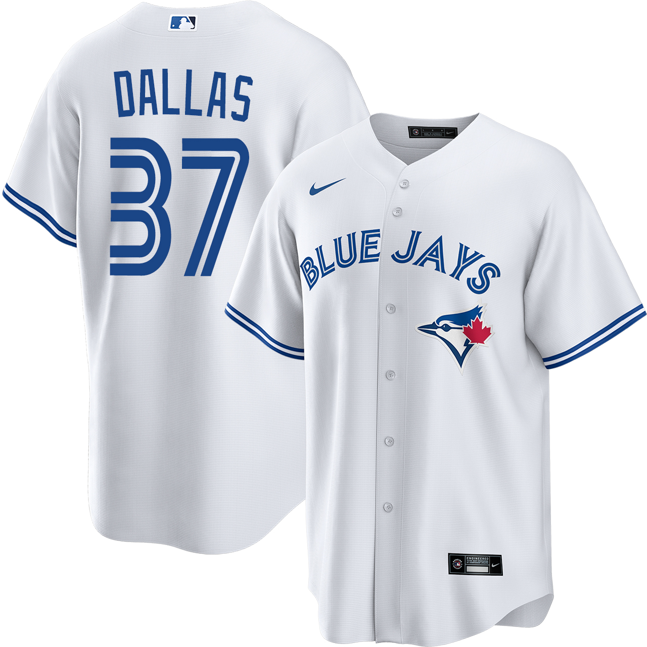 Nike BLUE JAYS ユニフォーム XL Chad Dallas Toronto Blue Jays Home Jersey by NIKE® | Official MLB®