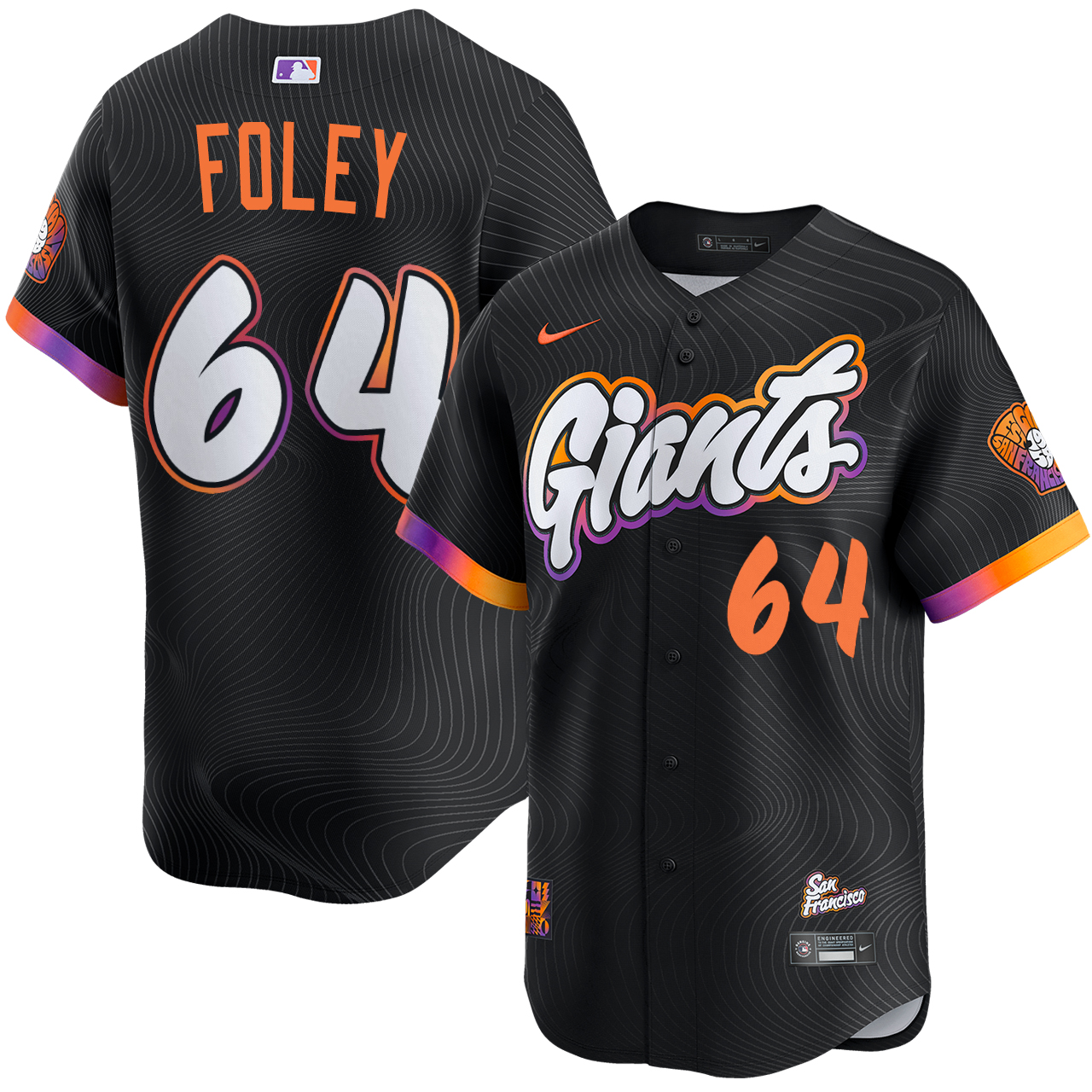 Jason Foley San Francisco Giants City Connect Limited Jersey by