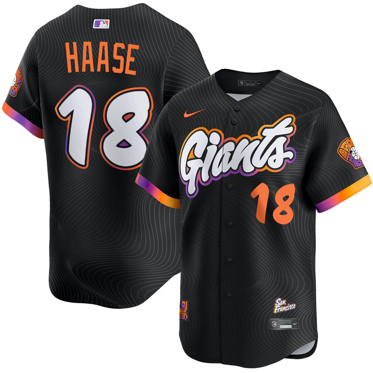 Eric Haase San Francisco Giants City Connect Limited Jersey by