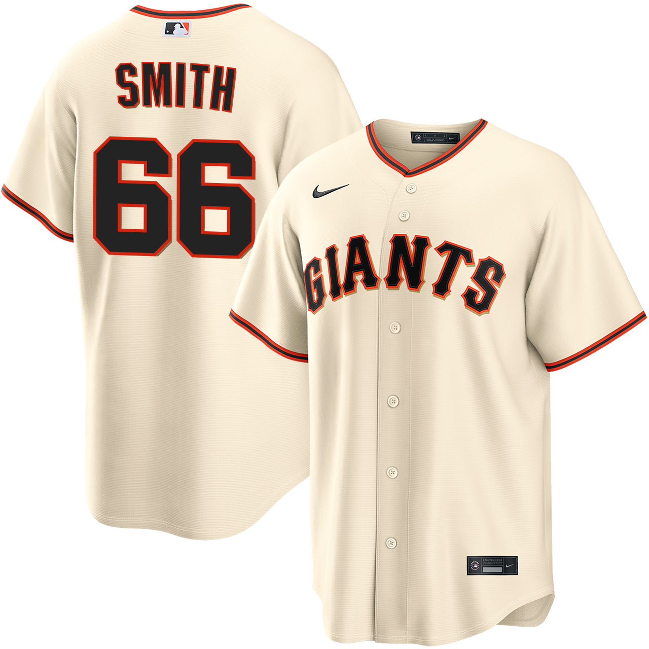 Dylan Smith San Francisco Giants Home Jersey by NIKE® | Official MLB®