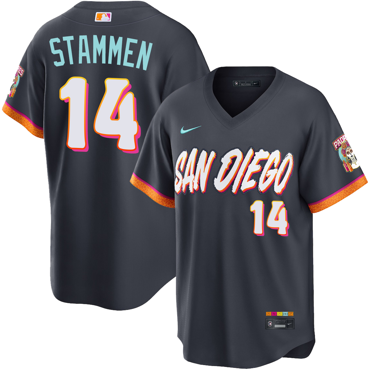 Craig Stammen San Diego Padres City Connect Stadium Jersey by NIKE