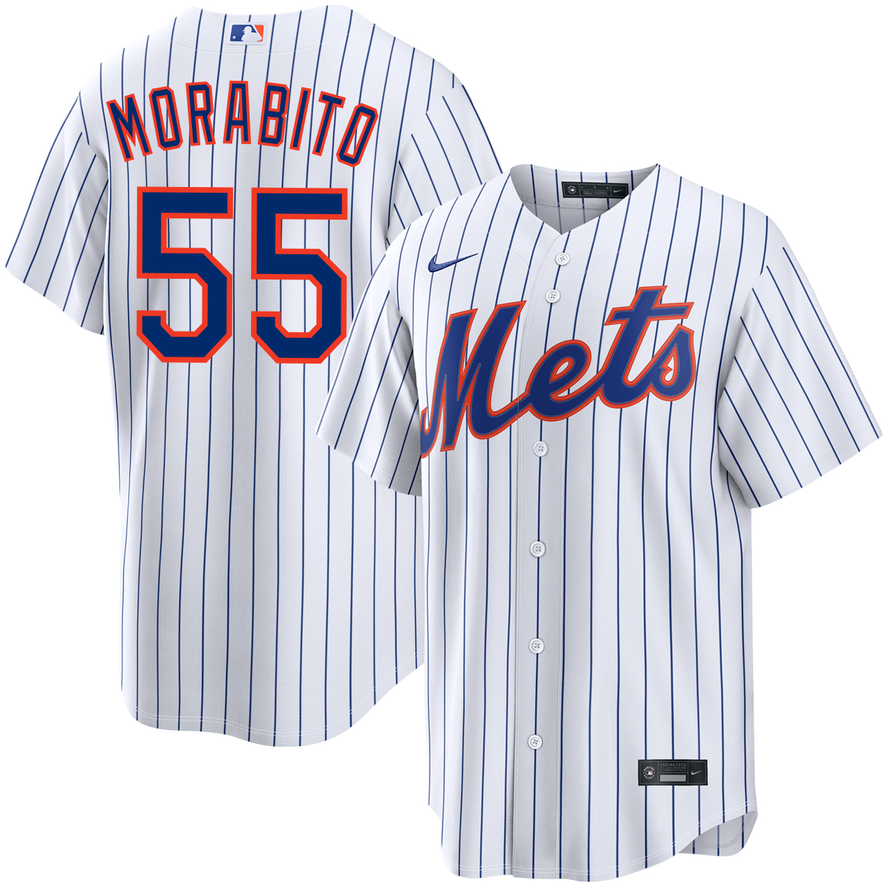 NIKE NEW YORK METS メッツ Nick Morabito New York Mets Home Jersey by NIKE® | Official MLB®