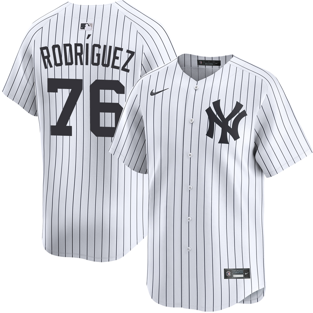 Elmer Rodríguez New York Yankees Home Limited Jersey by NIKE