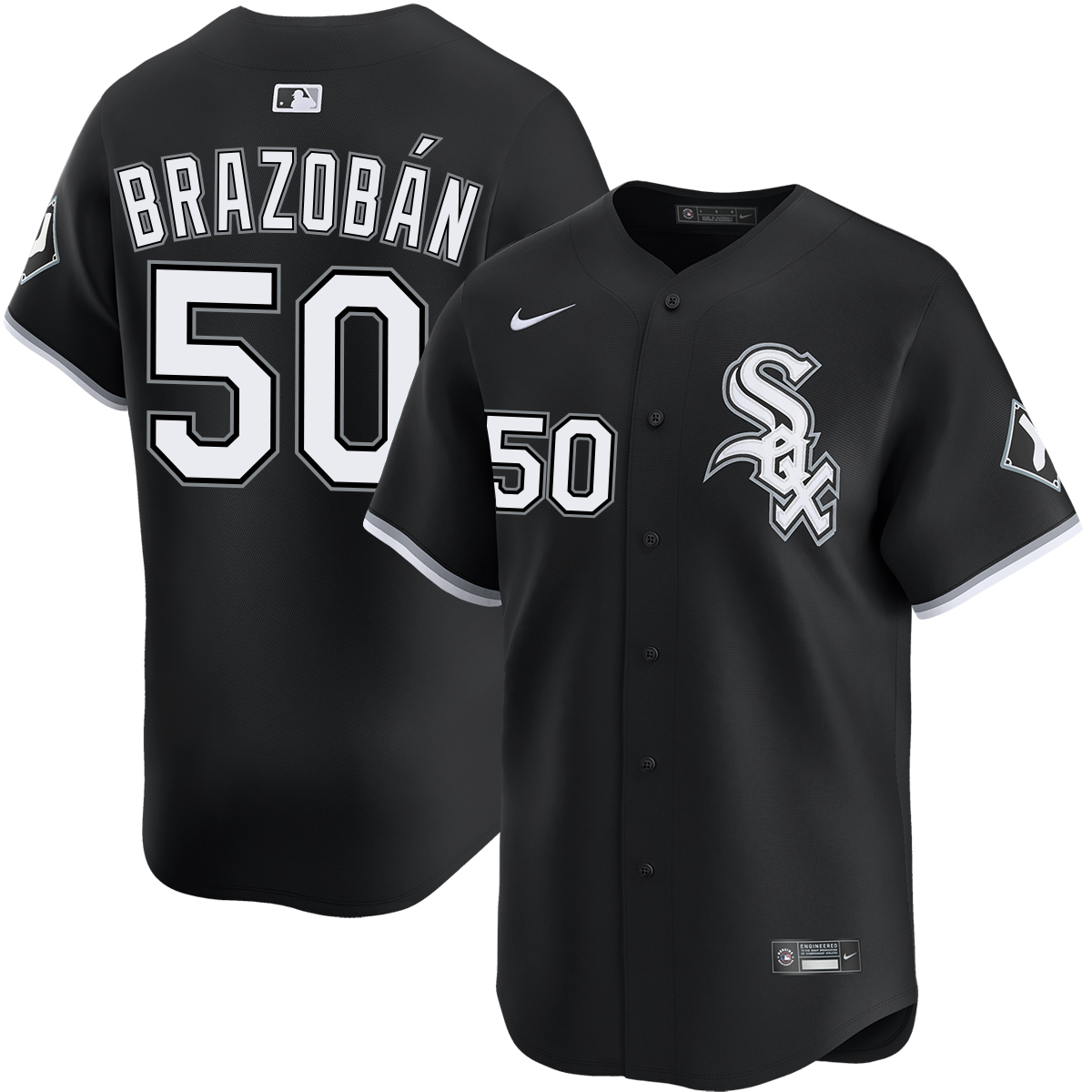 Huascar Brazobán Chicago White Sox Alternate Black Limited Jersey