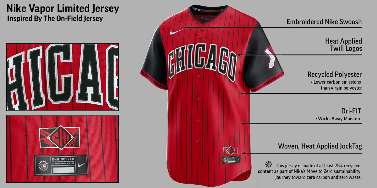 Chicago White Sox 2025 City Connect Jersey