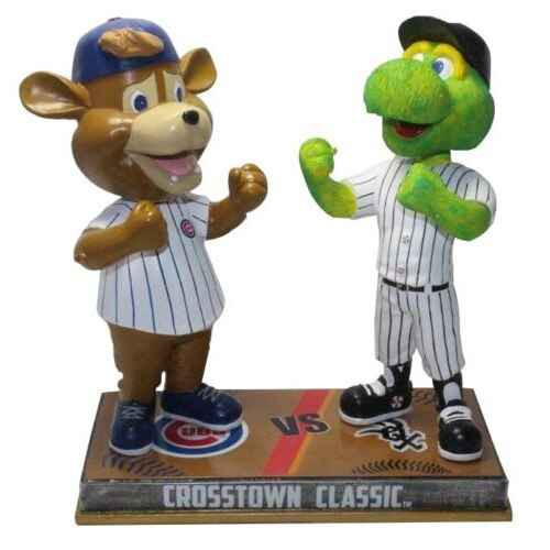 Chicago Cubs 'Clark' vs. White Sox 'Southpaw' Rivalry Bobblehead by FOCO