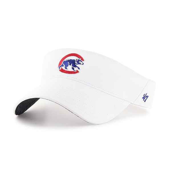Chicago Cubs 47 Brand One Size Fits All Women’s Plaid Sun Visor, new with tags. 47 Brand Cubs Two Tone Hitch Visor - Men main image 3
