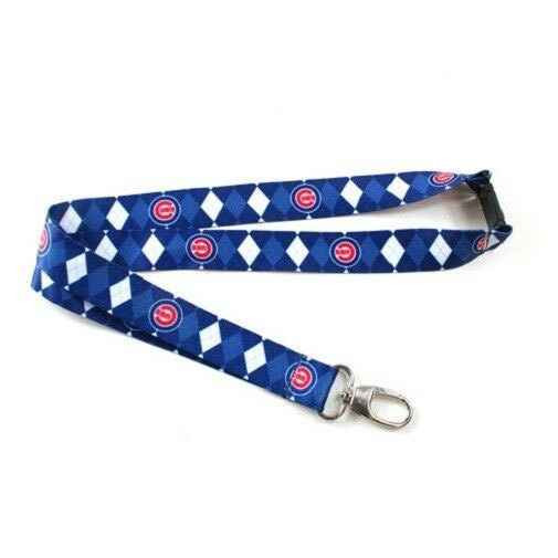Pro Specialties Chicago Cubs MLB Argyle Lanyard
