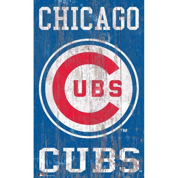 Chicago White Sox 11'' x 19'' Heritage Distressed Logo Sign