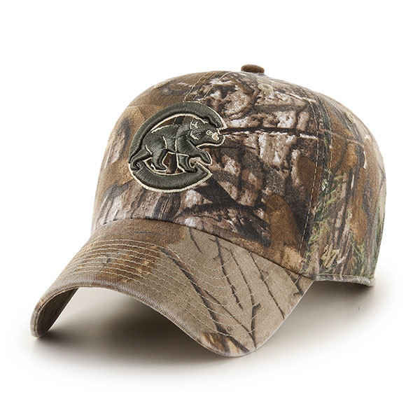 47 Men's Cincinnati Reds Camo Clean-Up Adjustable Hat