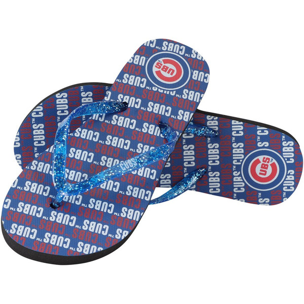 Chicago Cubs Bulls Bears & Blackhawks All in One Glitter 