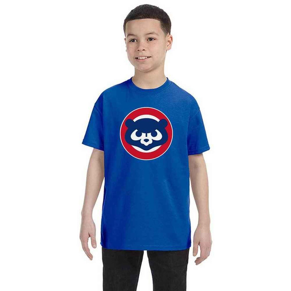 Officially Licensed MLB Youth Royal Chicago Cubs Cooperstown T