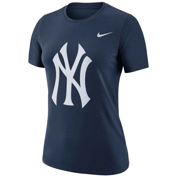 Women's New York Yankees NIKE Logo Dry Performance T-Shirt