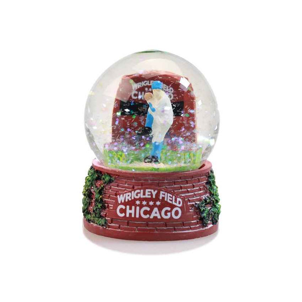 Wrigley Field Mini Snow Globe Ornament by Topline