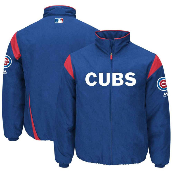 Chicago Cubs Full-Zip Jacket | Thermal Jacket | Majestic